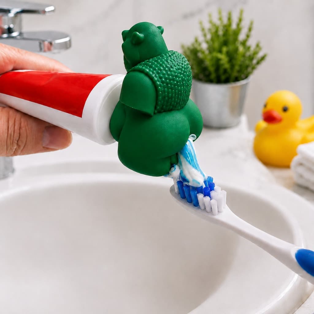 Tampa para Creme Dental Shrek