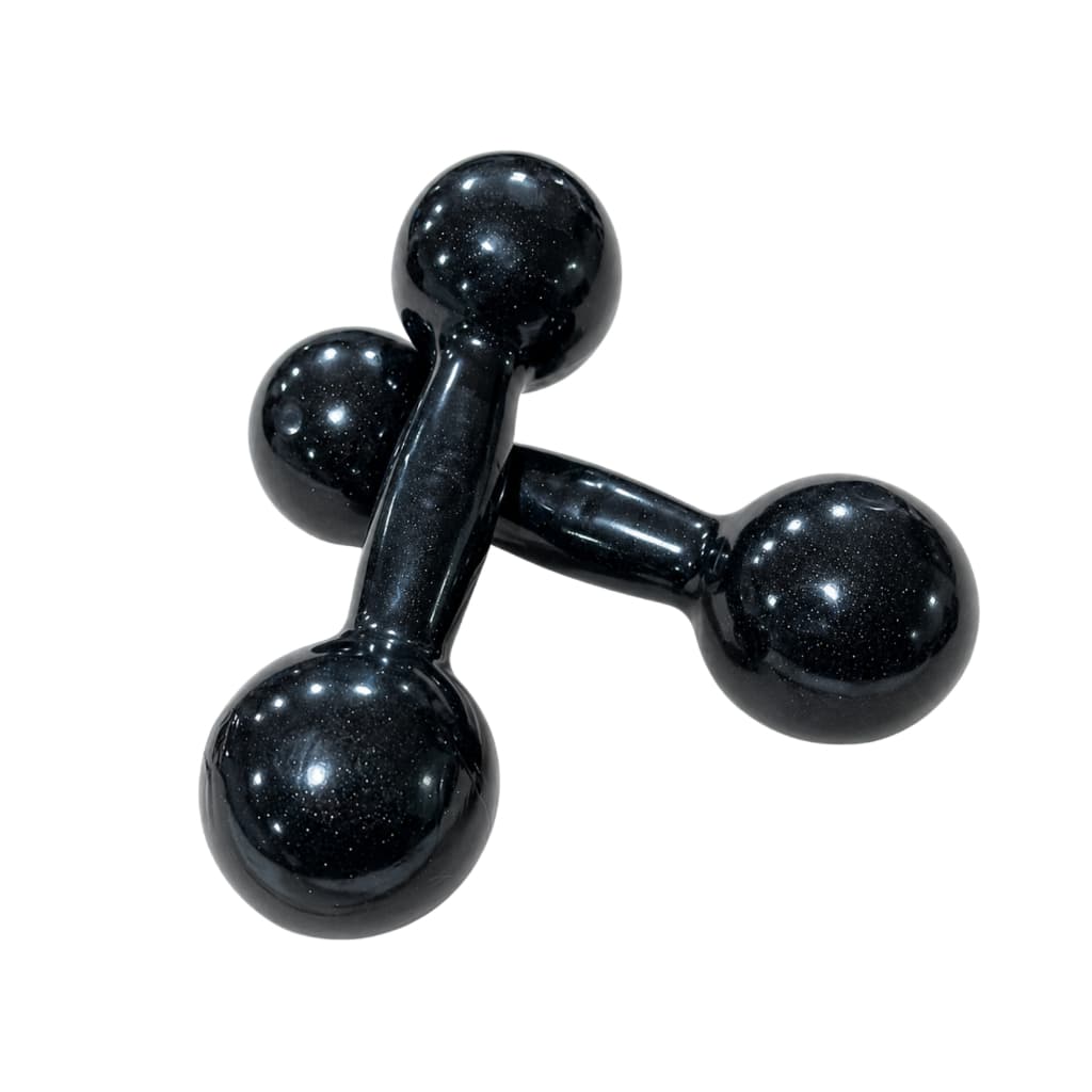 Par Halter Emborrachado 5kg | One Life Sports® Treino Funcional Pegada Segura 5kg cada