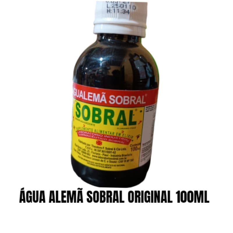 Agua Alema Sobral Original 100ml Kit 2 Unidades