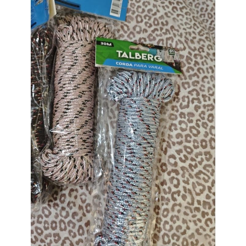 Corda para Varal Talberg 30m – Super Resistente e Durável