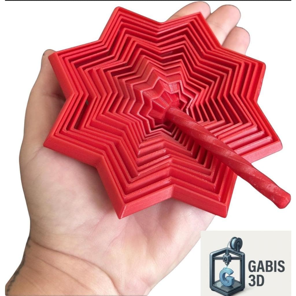 Brinquedo sensorial estrela anti-stress - Estrela tdah e outros