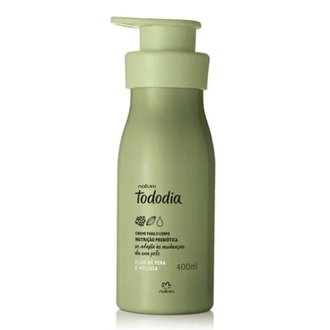 Creme Desodorante Nutritivo Corporal Tododia Flor de Pera e Melissa 400 ml