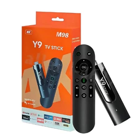 Tv Stick M98 Y9 Android Tv 11 4k Hdmi Youtube Netflix Preto