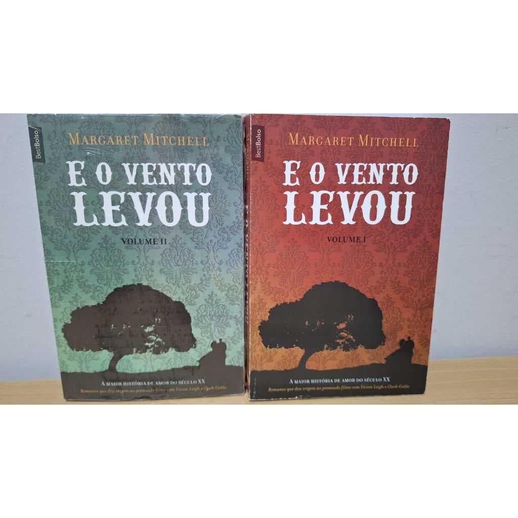 E o Vento Levou 2 Volumes Margaret Mitchell Coleção Best Bolso 2013