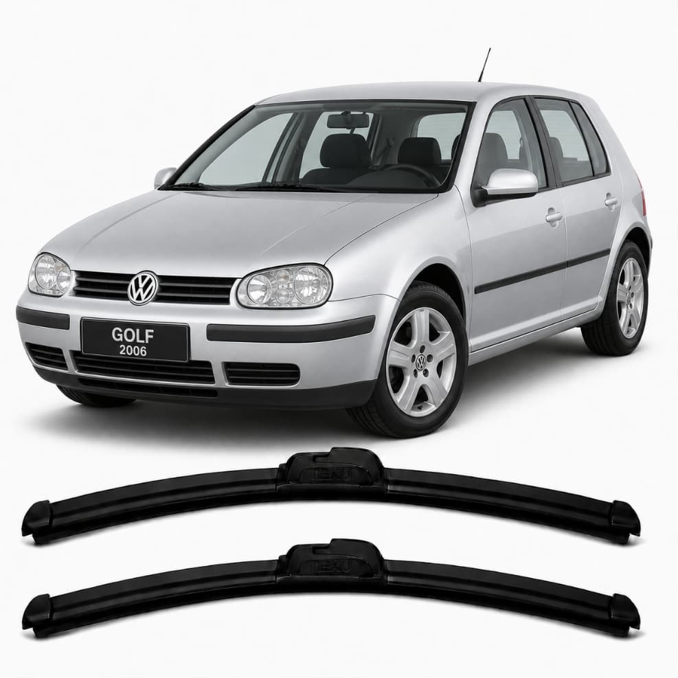 Kit Palhetas para Limpador de Parabrisa Dianteiro para Golf 1993 1994 1995 1996 1997 1998 Até 2006