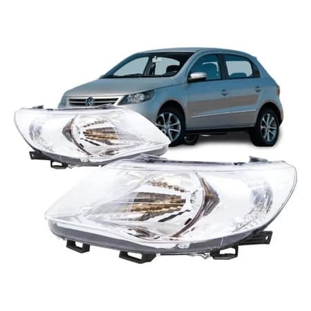 Par Farol Gol G5 2008 2009 2010 2011 E 2012 Cromado