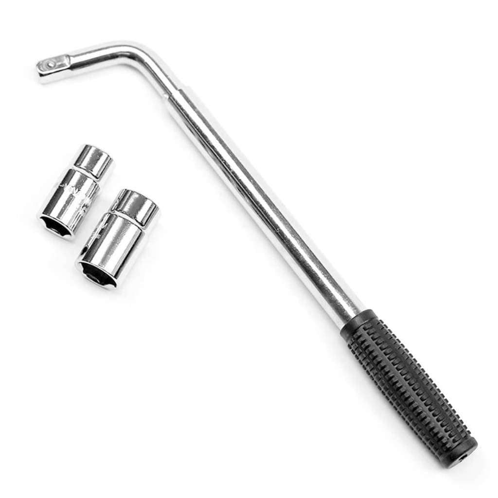 CHAVE DE RODA TELESCÓPICA UNIVERSAL COM CABO EXTENSÍVEL ALTA RESISTÊNCIA PARA TROCA DE PNEUS CARRO E SUV