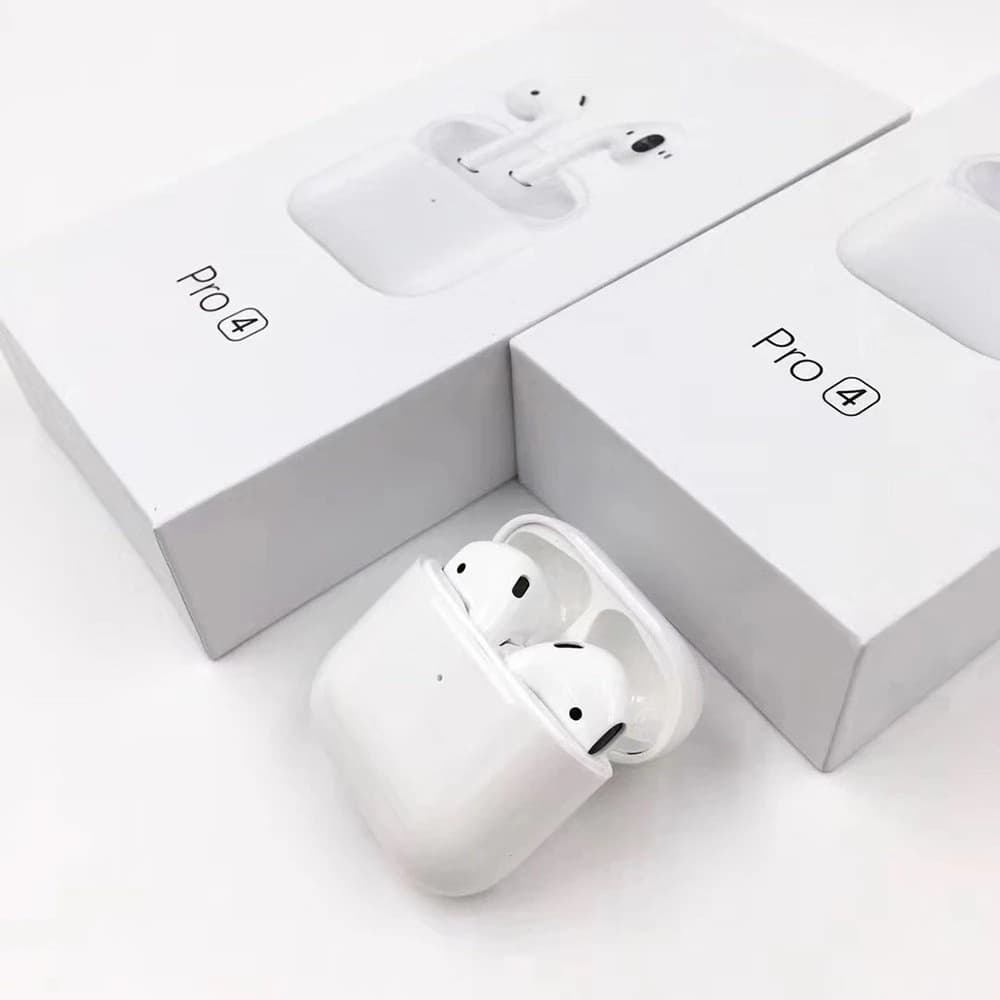 Fones De Ouvido Sem Fio Airs PRO 4 TWS Bluetooth 5.0 Estéreo Hifi TOP
