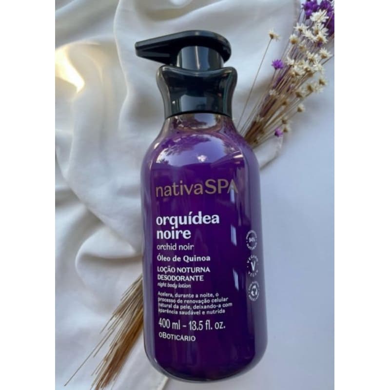 hidratante corporal nativa SPA orquídea noire