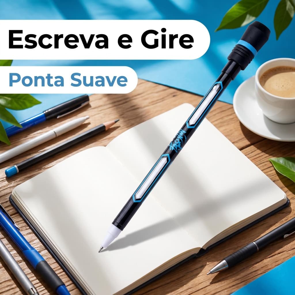 Caneta Rotativa Resistente para Praticar Movimentos