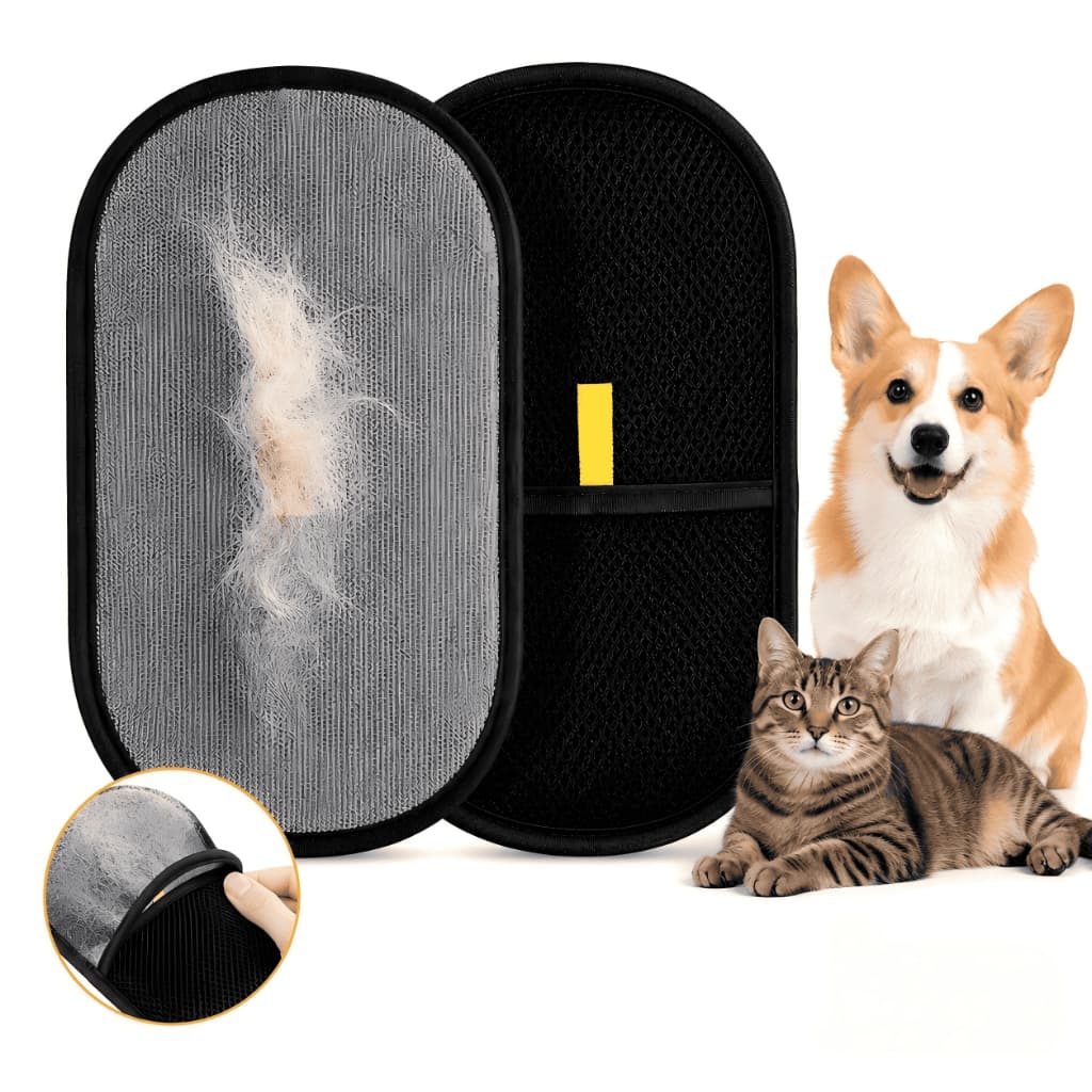 Luva Tira Pelos Pet Dupla Face Sofá Roupas