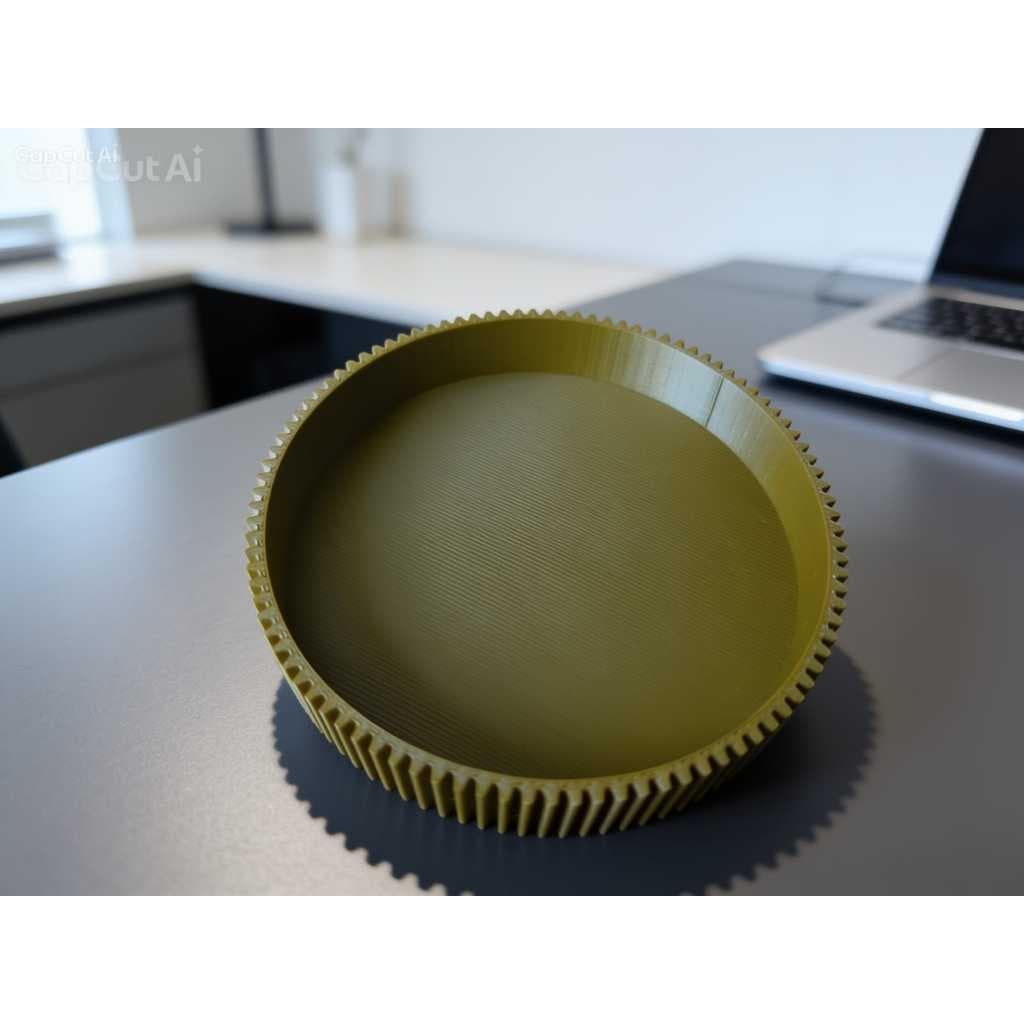 Bandeja Organizadora Redonda em 3D  |Moderna e Versatil