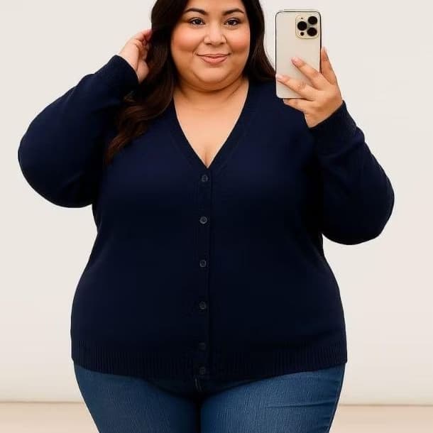 Casaquinho Plus size casaco tricot tricô LANÇAMENTO