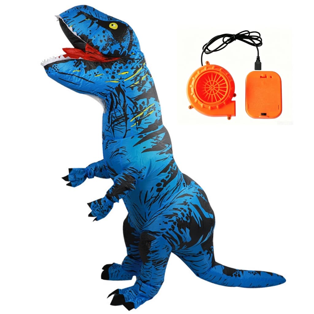 Fantasia Cosplay Dinossauro Inflavel Tiranossauro Rex