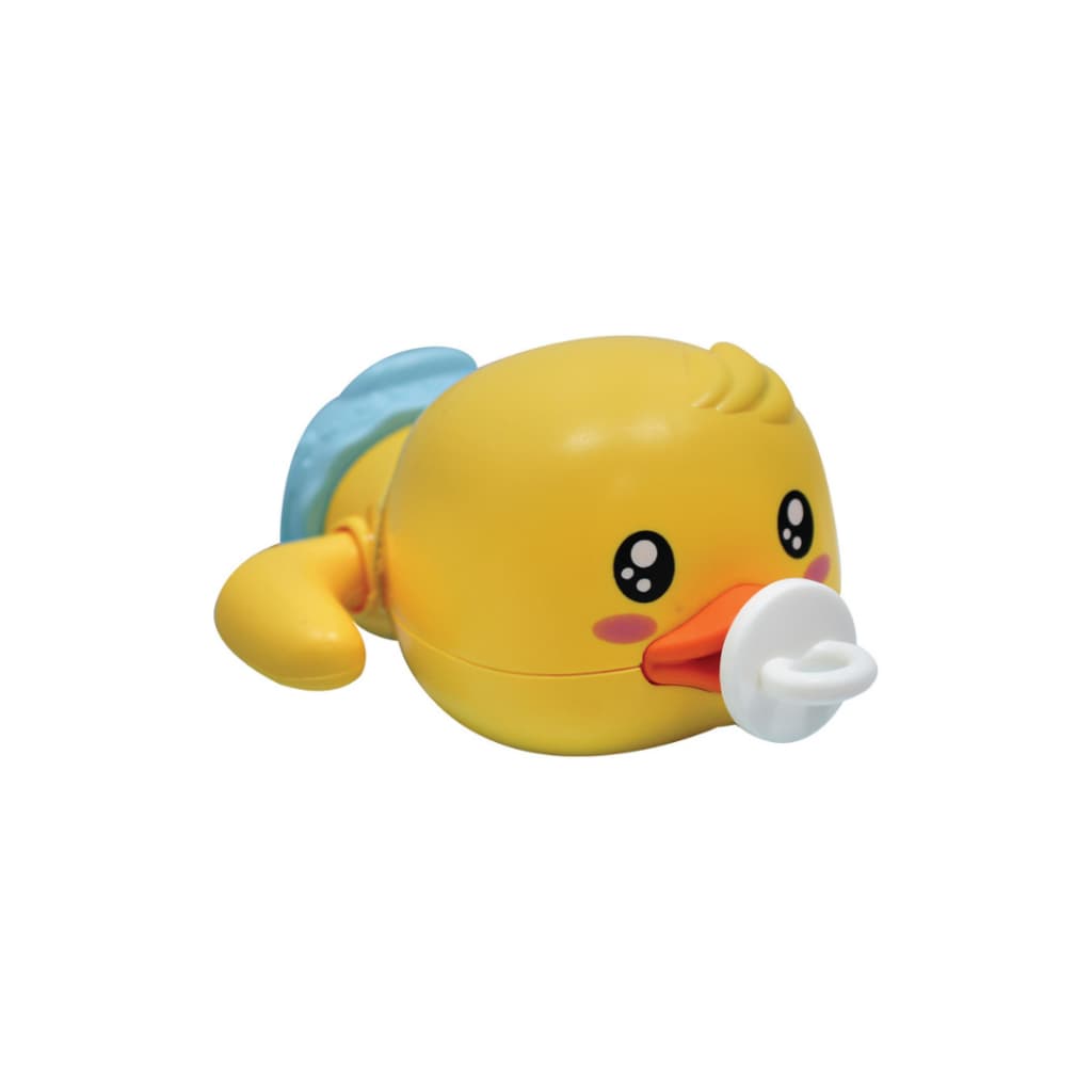 Patinho Nadador a Corda Polibrinq Brinquedo de Banho Infantil
