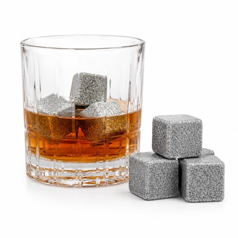 Gelo De Pedra Sabão Ideal Para Drinks E Whisky 1 unidade