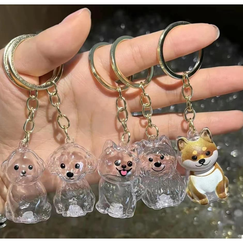 Caixa De Armazenamento De Pêlos De Cachorro , Chaveiro  DIY Feito À Mão Para Animais De Estimaçã megaliquidacao2026*