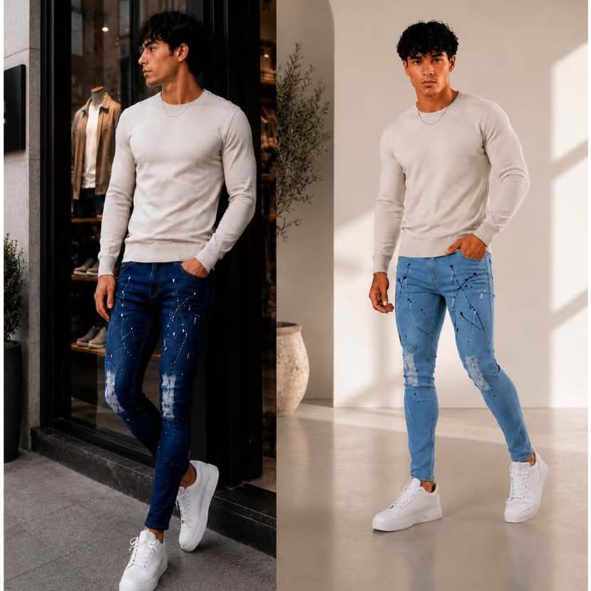 calça masculina jogador super skinny
