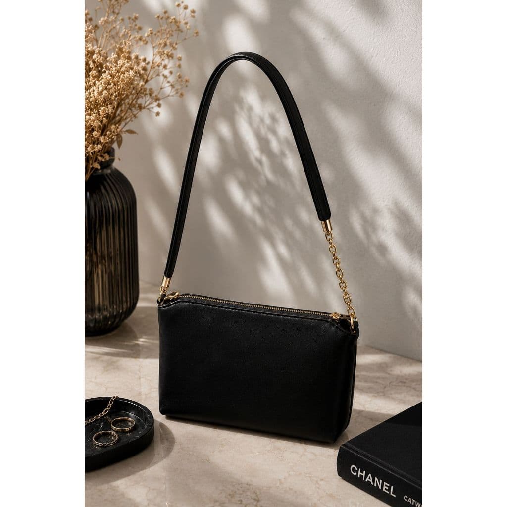 Bolsa feminina baguete mini bag de ombro bolsas femininas tiracolo corrente blogueira