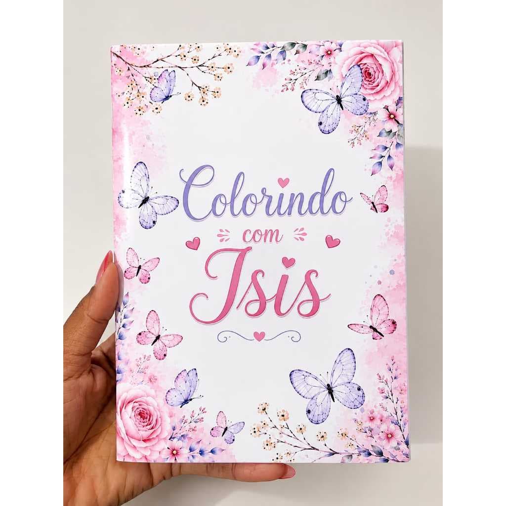 livro de colorir fazendinha/unicórnio/jardim encantado/ursinha