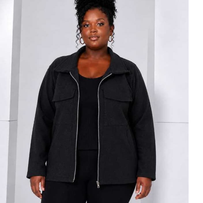 Casaco la batida Plus size  G ao G2