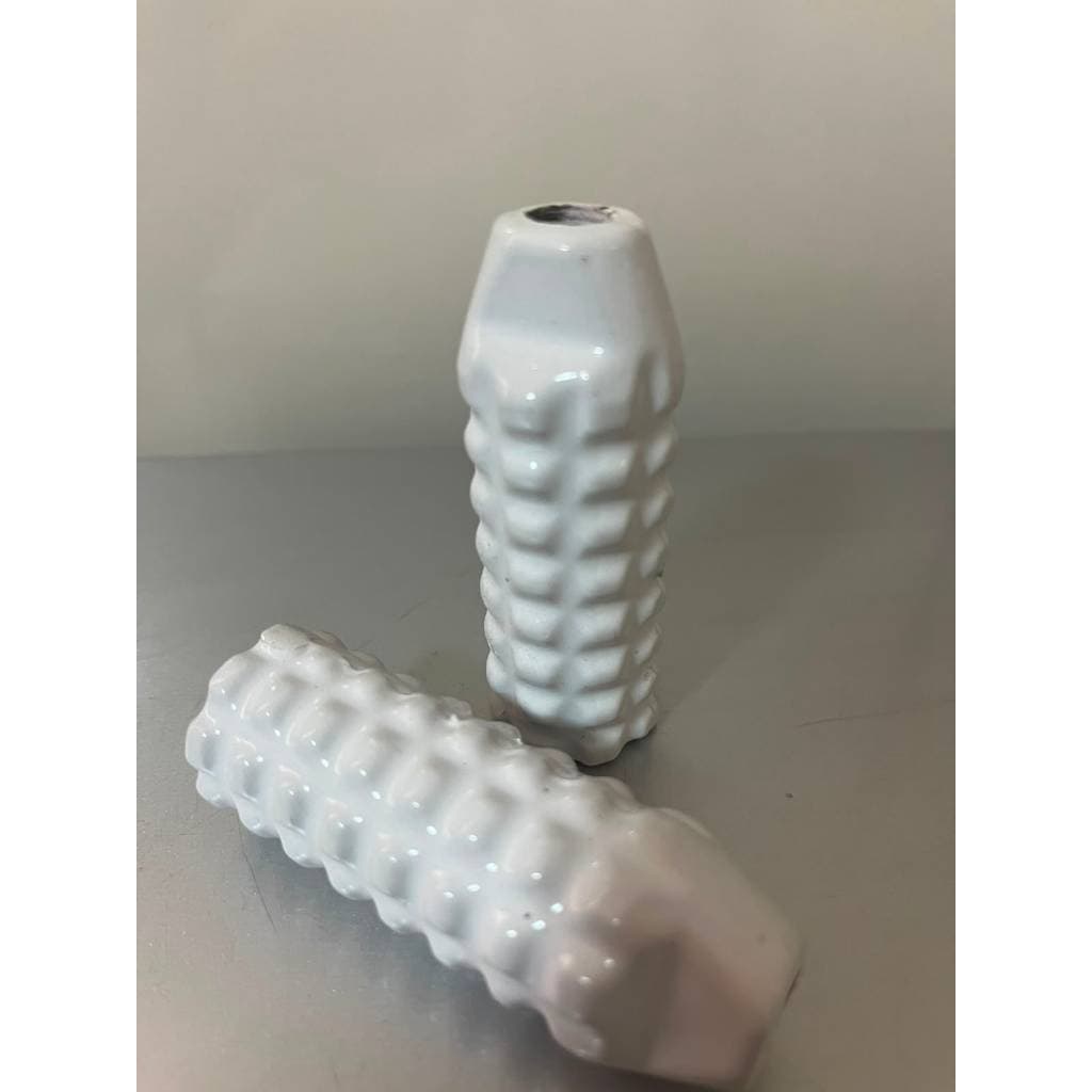 Par Apoio Trolhinha Suporte De Pé Eixo Para Manobras Pequena Na Cor BRANCO