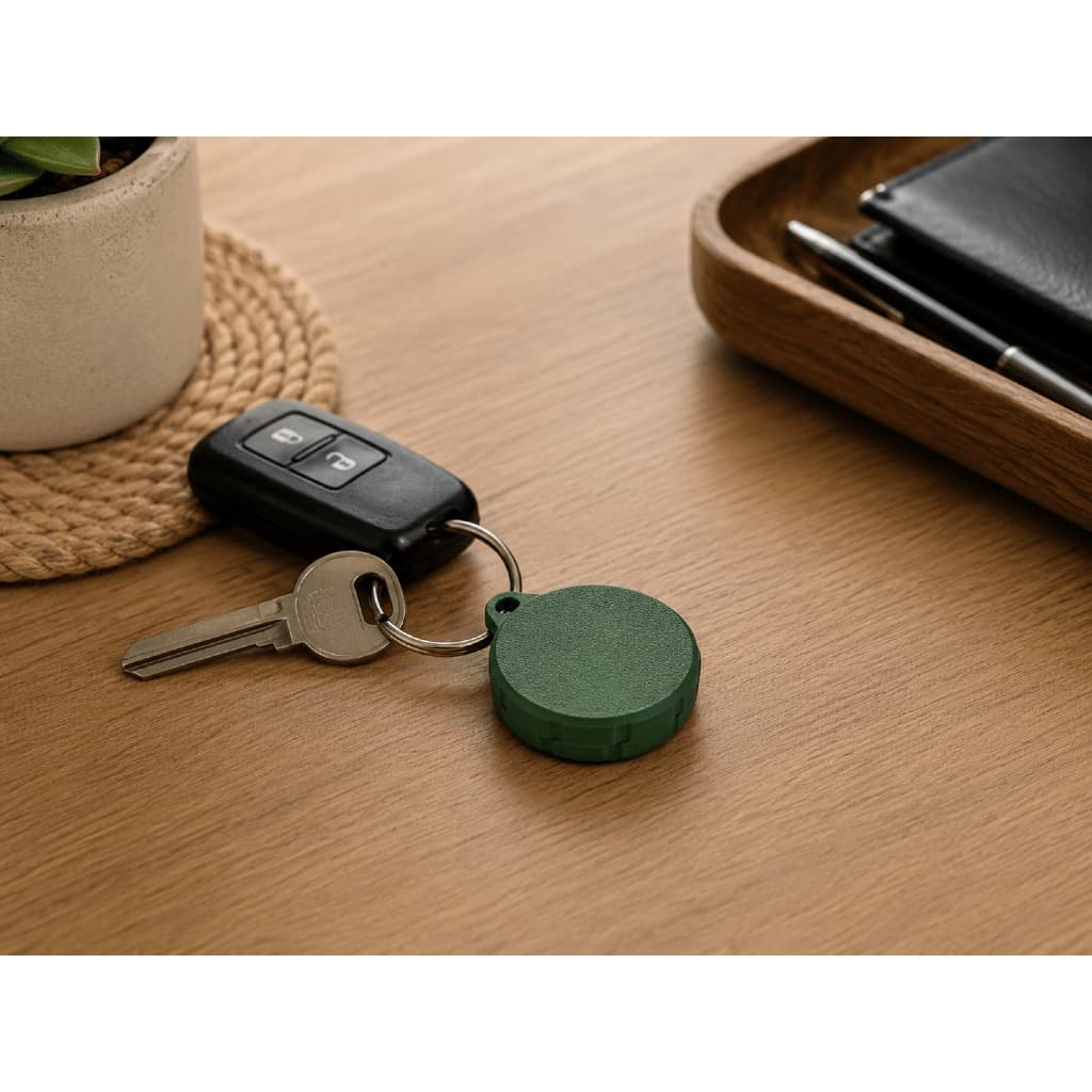 Porta AirTag com Furo para Chaveiro | Capa Protetora | Compatível com Apple AirTag