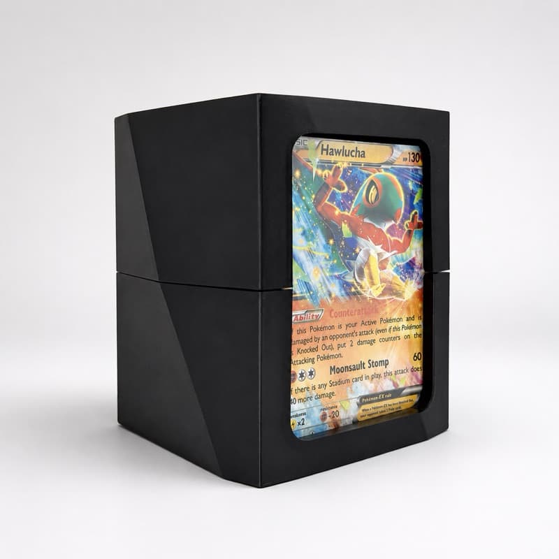 Deckbox Porta Deck Magnética Toploader 60 ou 100 Cartas Pokémon MTG Lorcana One Piece Yu Gi Oh  | Várias cores