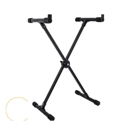 Suporte em x para teclado reforçado até 15kg