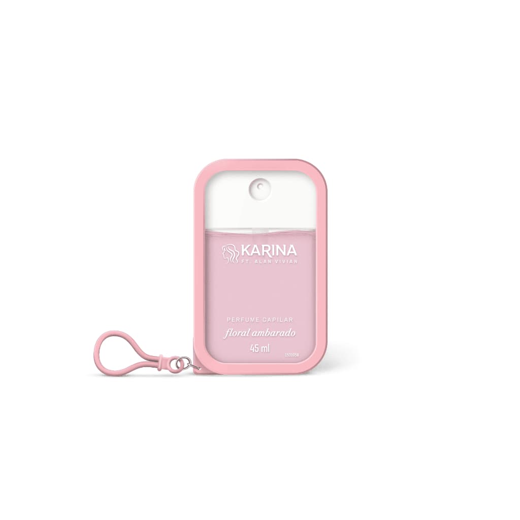 Perfume Capilar Karina ft. Alan Vivian Floral Ambarado 45ml