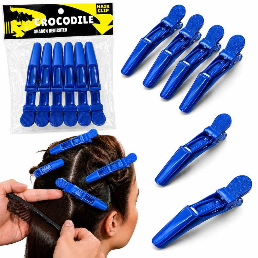 Kit 6 Presilhas para Cabelo Profissional Prendedor