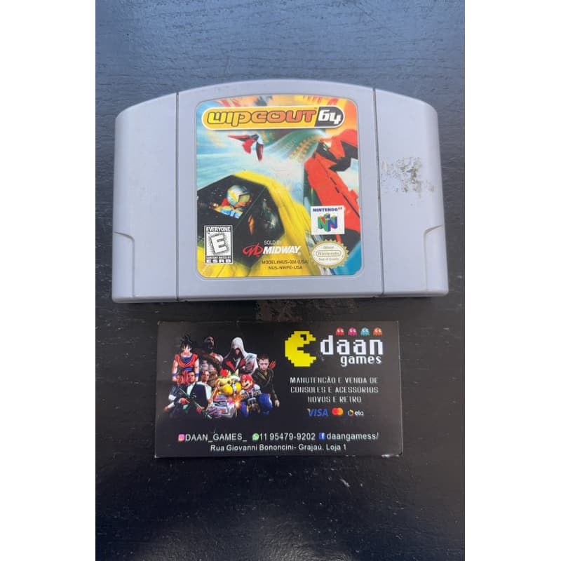 Jogo 64 - Wipeout - Nintendo