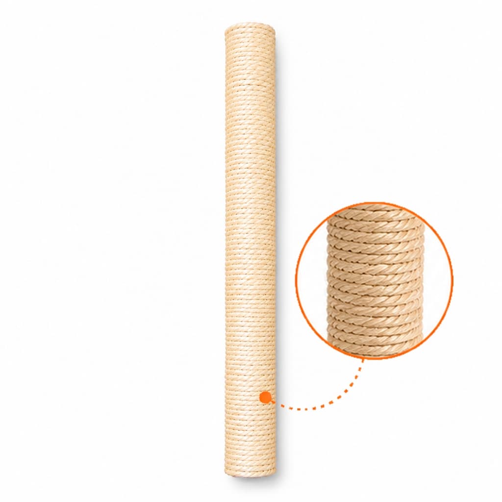 Refil Para Arranhador Parede Gatos Vertical Sisal Brinquedo
