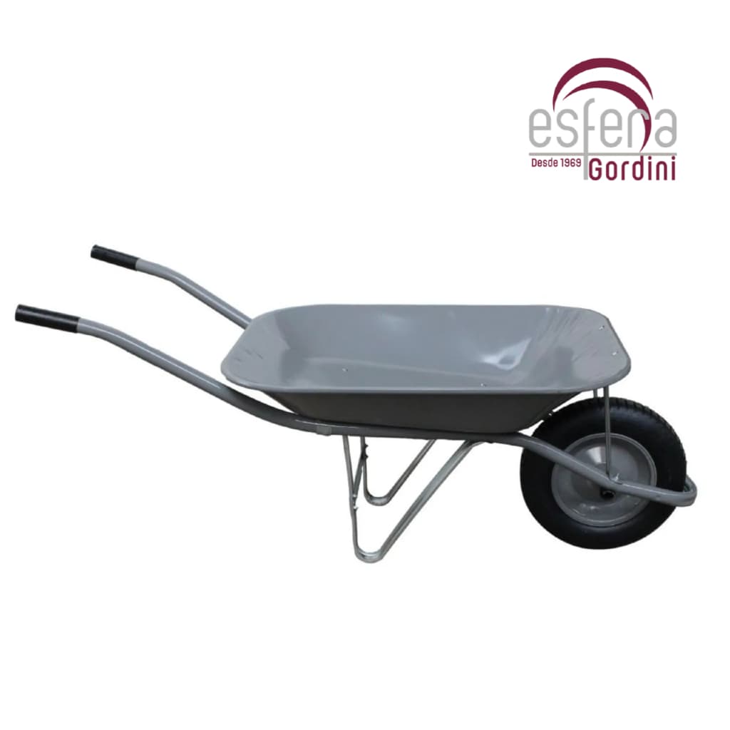 Carrinho de Mão Gordini Aço Galvanizado (Capacidade de 45L a 60L)