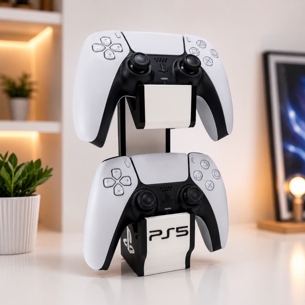 Suporte Controle PS5 Duplo