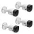 Kit 4 Camera De Segurança Intelbras Vhc 1120b 2,8mm Para Dvr