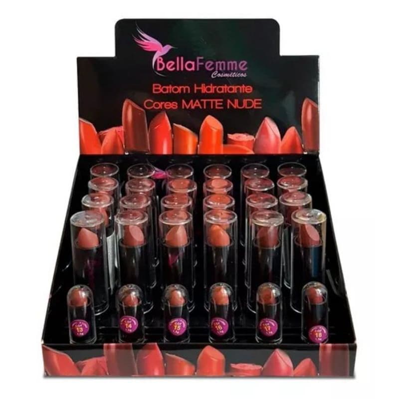 Batom Matte Nude Bella Femme