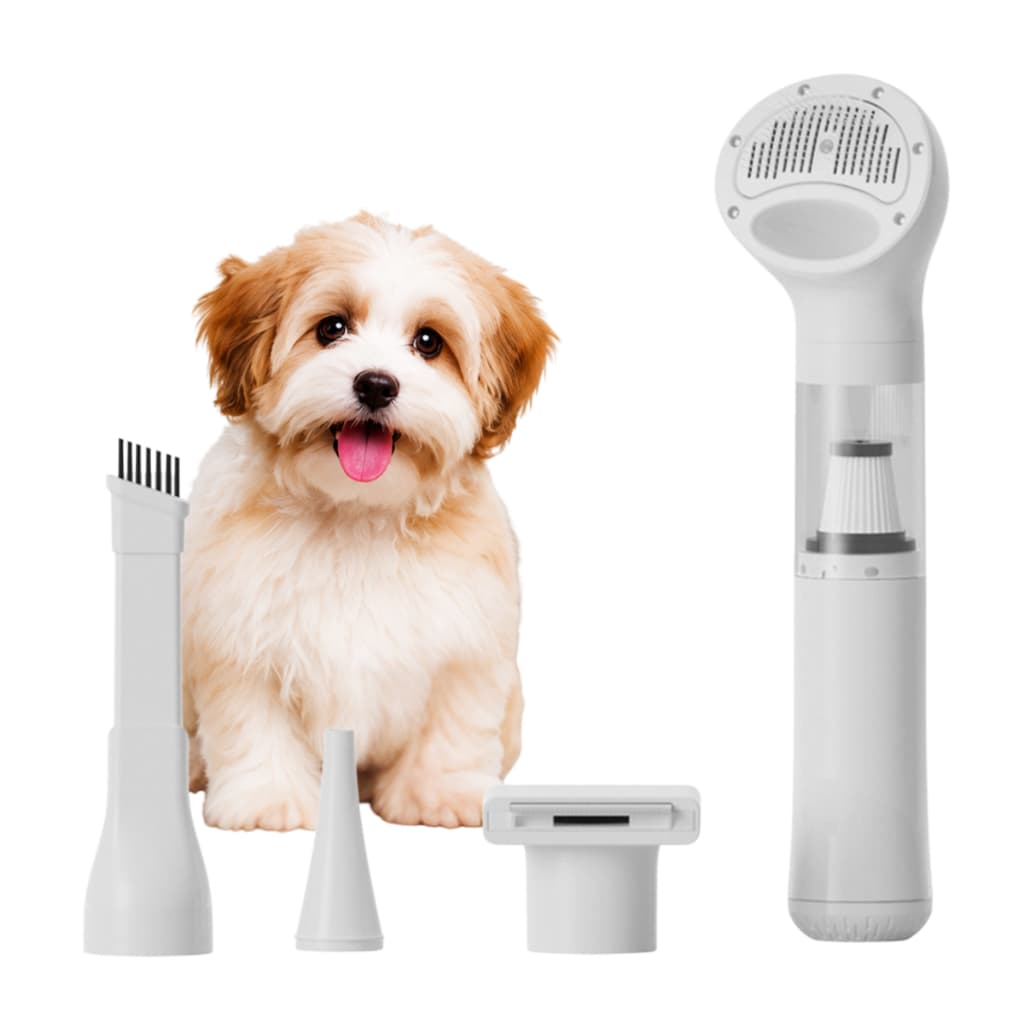 Aspirador Pet 5 Em 1 Removedor De Pelos Cães Gatos Portátil Multifuncional