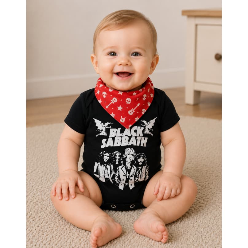 Body Bebê Bandas De Rock Mesversário Menino Menina Fantasia