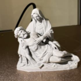 Nossa Senhora e Jesus 3D / Escultura Moderna Realista
