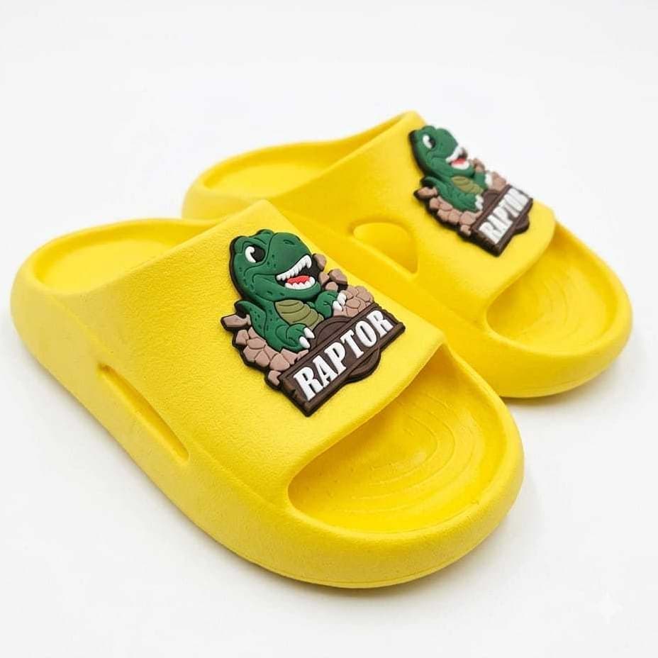 Chinelo Nuven Infantil Dinossauro Menino Leve Macio do 21 ao 34 Estilo e Conforto Para os Pés