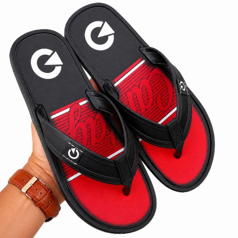 Chinelo Masculino Estampada Confortável Macia Antiderrapante Sandália Dia a Dia Casual Casa Piscina Praia