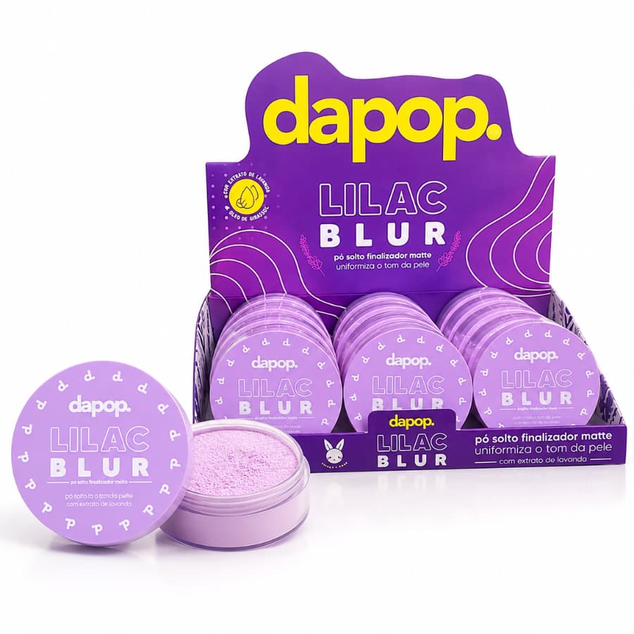 Pó Solto Finalizador Matte Lilac Blur Dapop