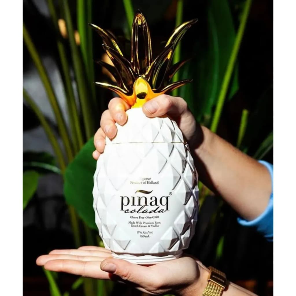 Licor Piñaq Pinaq Sabores Linda Garrafa 750ml Original