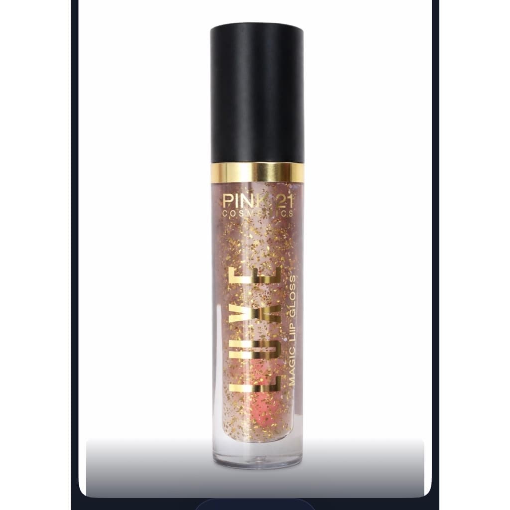 Magic Lip Gloss Luxe Pink 21 Gloss Mágico Muda de Cor Original