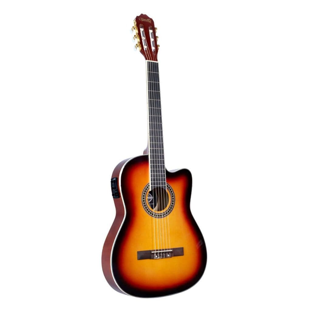 Violão Clássico Eletro-Acústico Lorenzzo 39 - Slim Cutaway - Nylon