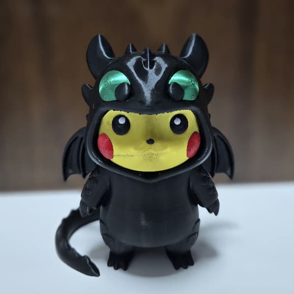 Pikachu banguela/Fúria da noite