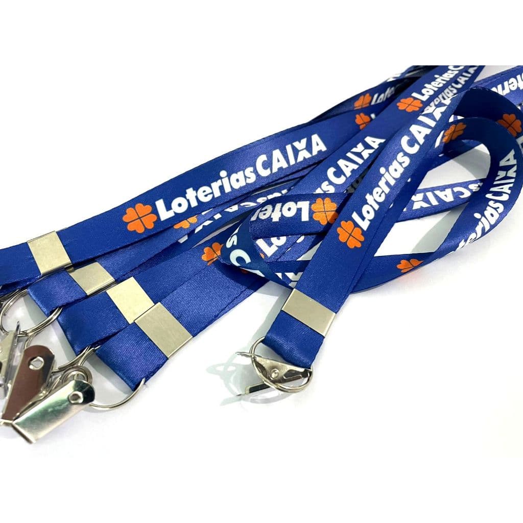 10 Cordões para Crachá Personalizados 20mm