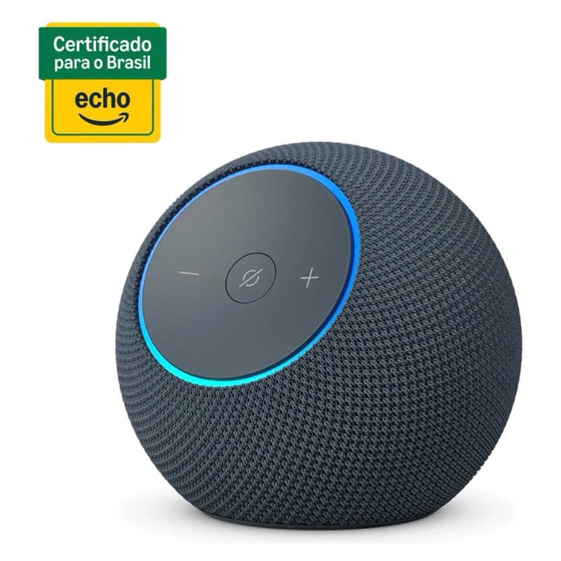 Echo Dot Max Smart Speaker Alexa Som 360 Bluetooth Amazon Bivolt