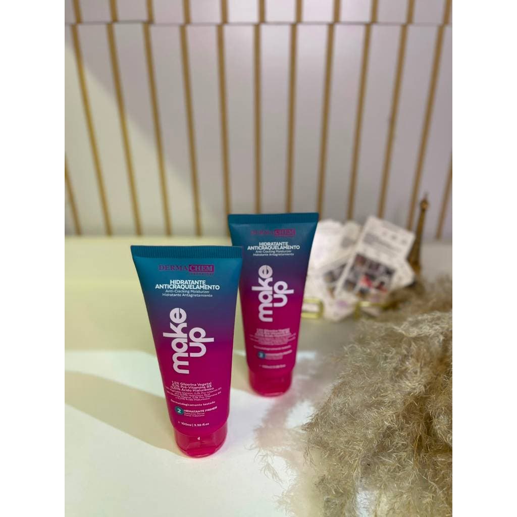 Hidratante Facial Primer Anticraquelamento pré-maquiagem Derma Chem